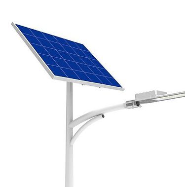 Refletor de Poste Solar 30W CNSDPV-30F Policristalino KIT