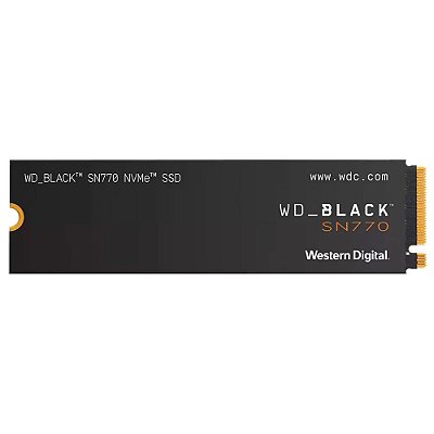 SSD Western Digital M.2 1TB SN770 Black NVMe - WDS100T3X0E-00BN0