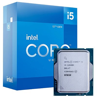 Processador Intel Core i5-12600K S1700 3.7GHZ 20MB BOX (SEM COOLER)