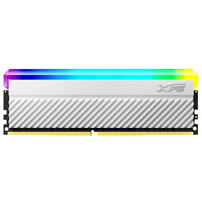 Memória DDR4 8GB 3600MHz ADATA XPG SPECTRIX D45G RGB BRANCO AX4U36008G18I-CWHD45G