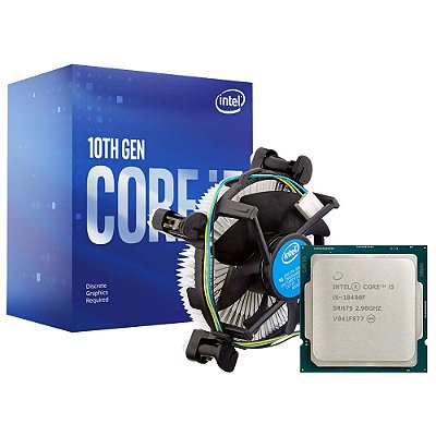 Processador Intel Core i5 11400 2.6GHz (4.4GHz Turbo), 11ª Geração, 6-Cores  12-Threads, LGA 1200, BX8070811400