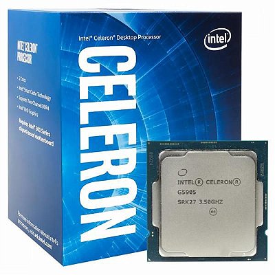 Processador Intel Celeron G5905 S1200 3.5GHZ 4MB BOX