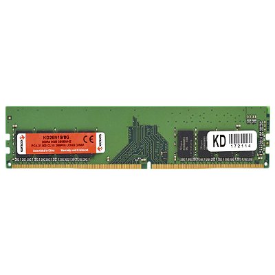 Memória DDR4 8GB 2666MHz KeepData KD26N19/8G