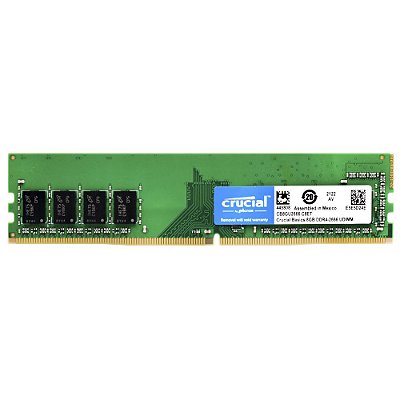 Memória DDR4 8GB 2666MHz Crucial CB8GU2666