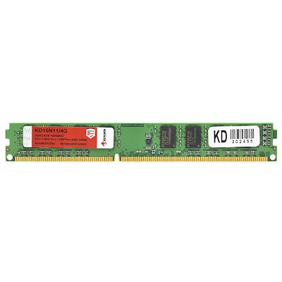 Memória DDR3 4GB 1600MHz KeepData KD16N11/4G