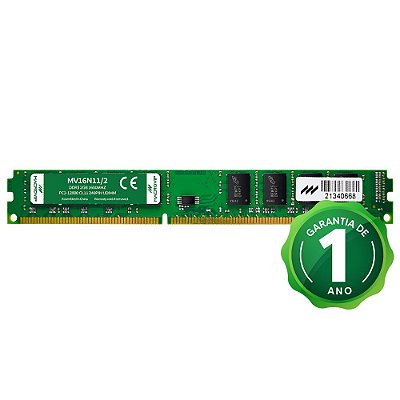 Memória DDR3 2GB 1600MHz Macrovip MV16N11/2