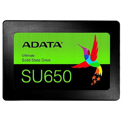 SSD 960GB ADATA SATA 3 2.5" SU650 ASU650SS-960GT-R 3D NAND 450/520 MB/s