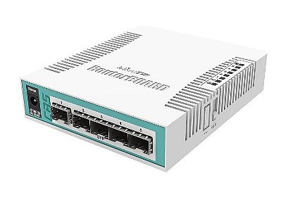 Switch Cloud Router Mikrotik CRS106-1C-5S L5