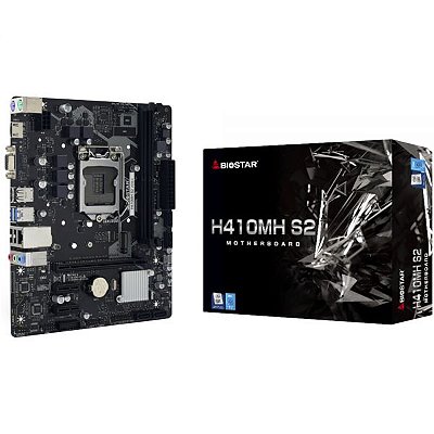 Placa Mãe Biostar H410Mh S2 Lga 1200 Ddr4