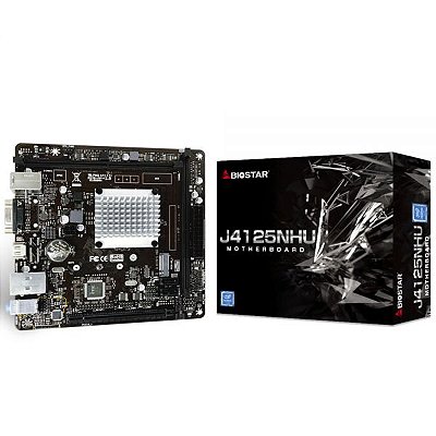 Placa Mãe Biostar J4125Nhu Intel Celeron J4125 Ddr4