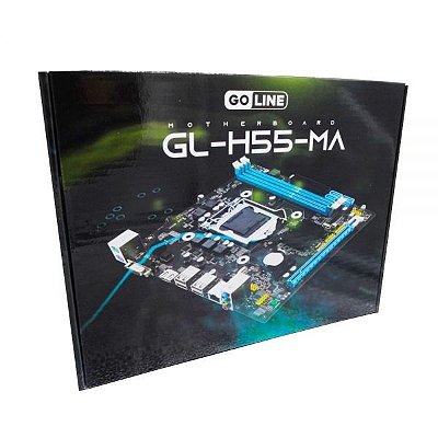 Placa Mãe Goline Gl-H55-Ma Lga 1156 Ddr3