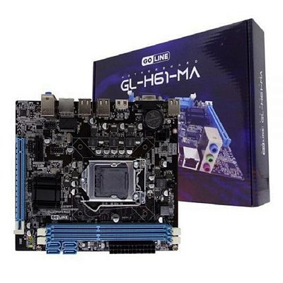 Placa Mãe Goline Gl-H61-Ma Lga 1155 Ddr3
