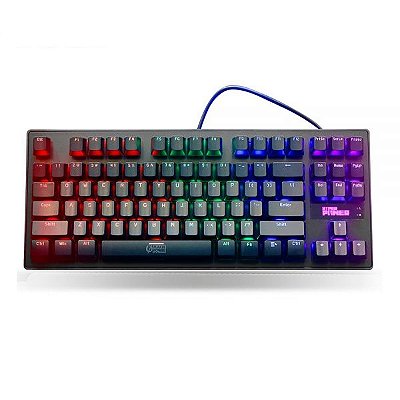 Teclado Gamer Elg Flakes Hyper Power Flktm002 - Preto