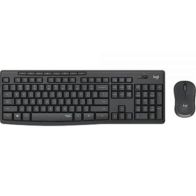 Kit Teclado + Mouse Sem Fio Logitech Mk295 - Preto (Inglês) (920-009782)