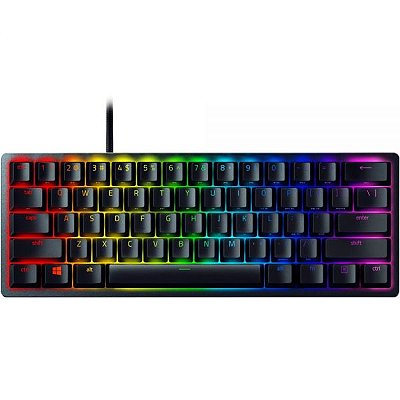 Teclado Gamer Razer Huntsman Mini 60% Linear Optical Switch Usb - Preto (Inglês) (Rz03-03390200)