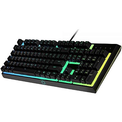 Teclado Gamer Cooler Master Mk110 Rgb Usb - Preto