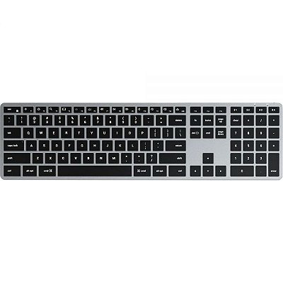 Teclado Sem Fio Satechi Slim X3 St-Btsx3M Para Mac - Cinza Escuro (Inglês)