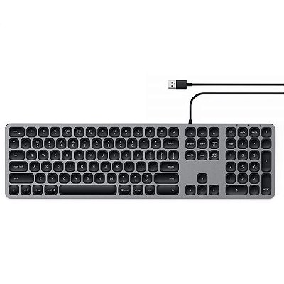 Teclado Satechi St-Amwkm Para Mac Usb - Space Gray