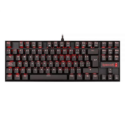 Teclado Gamer Redragon Kumara K552-2-Sp Usb - Preto (Espanhol)