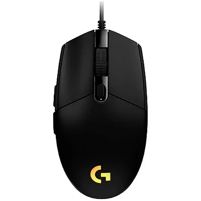 Mouse Gamer Logitech G203 Lightsync - Preto (910-005793)