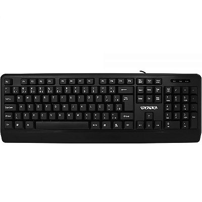 Teclado Satellite Ak-931 Usb - Preto (Português)