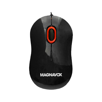 Mouse Magnavox Mca3219-Mo Com Fio/ 1000Dpi - Preto