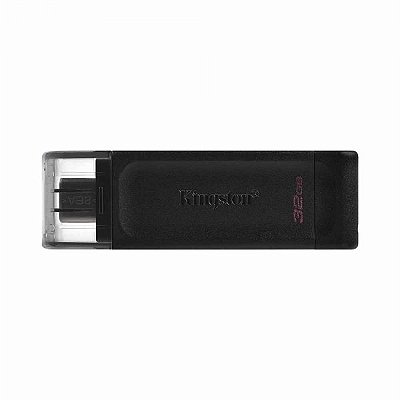 Pendrive Kingston Dt70 32 Gb - Preto