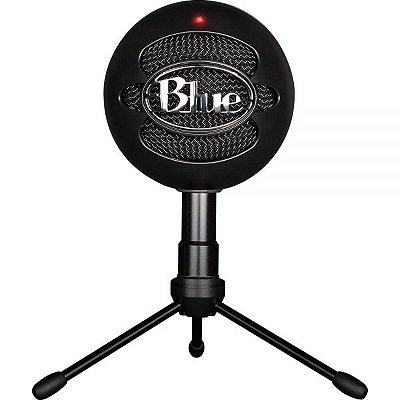 Microfone Logitech Blue Snowball Ice (988-000067) - Preto