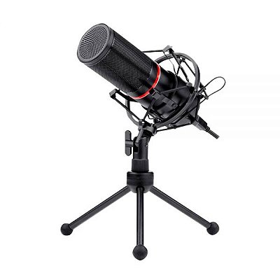 Microfone Redragon Blazar Gm300 Gamer Usb - Preto