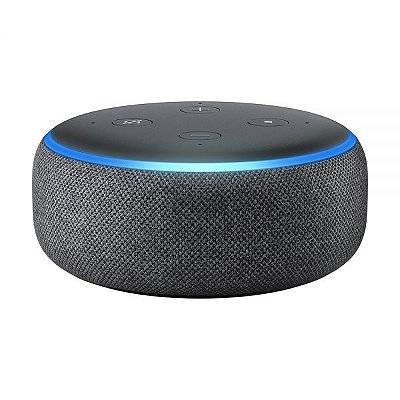 Speaker Amazon Echo Dot 3Ra Geração - Charcoal
