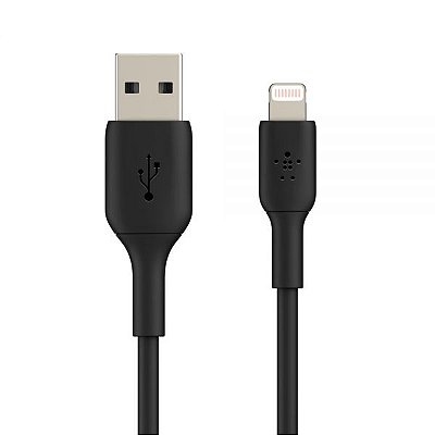 Cabo Usb-A Lightning Belkin Caa001Bt2Mbk - Preto 2 Metros