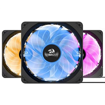 Cooler Redragon Gc-F006 Rgb - 3 Unidades Preto