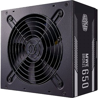 Fonte De Energia Cooler Master Mwe Bronze 650 V2 80 Plus Bronze 650W (Mpe-6501-Acaab-Us)
