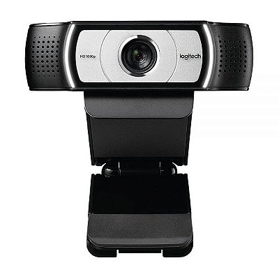 Webcam Logitech C930-E Hd 1080P Usb - Preto