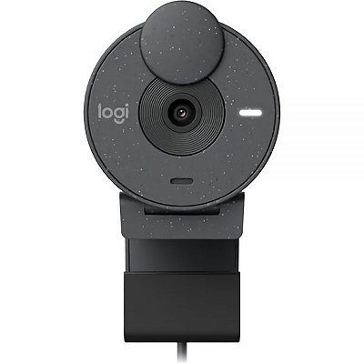 Webcam Logitech Brio 300 Full Hd - Grafite (960-001413)