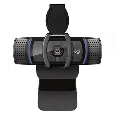 Webcam Logitech C920E Empresarial Full Hd - Preto (960-001360)
