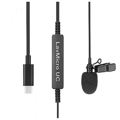 Microfone Saramonic De Lapela Lavmicro Uc