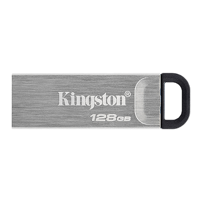 Pendrive Kingston Kyson Dtkn/128Gb 128Gb / Usb 3.2 - Prata