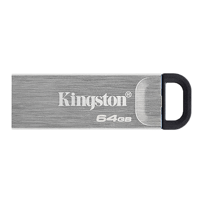 Pendrive Kingston Kyson Dtkn/64Gb 64Gb / Usb 3.2 - Prata