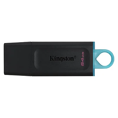 Pendrive Kingston 64Gb Datatraveler Exodia / Usb 3.0 - Preto (Dtx/64)