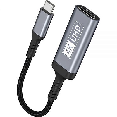 Adaptador Satellite Al-Hf1431 Usb-C Para Hdmi - Preto/Cinza
