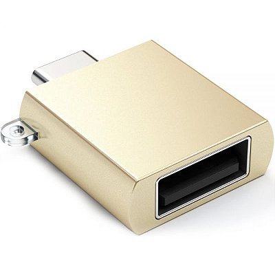 Adaptador Usb-C A Usb-A Satechi St-Tcuas - Dourado