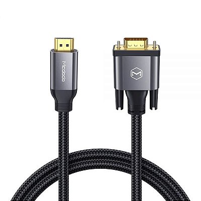 Cabo Hdmi A Vga Mcdodo Ca-7770 - Preto 2 Metros