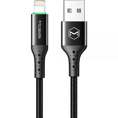 Cabo Mcdodo Usb-A A Lightning Ca7410 - Preto 1.2 Metros
