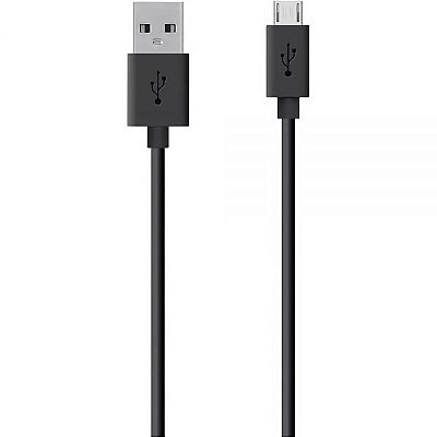 Cabo Micro Usb Belkin F2Cu012Bt04 - Preto 1.2 Metros