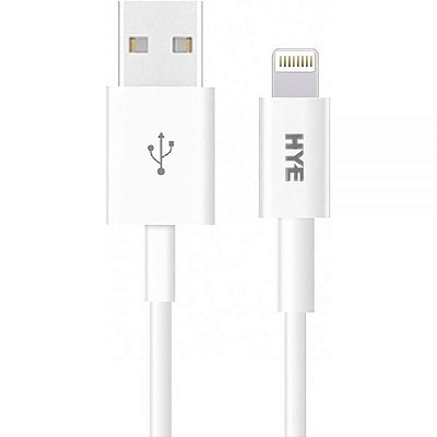 Cabo Usb-A Para Lightning Hye Hye11 - Branco 1 Metro
