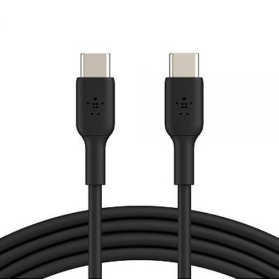 Cabo Usb-C A Usb-C Belkin Cab003Bt1Mb - Preto 1 Metro