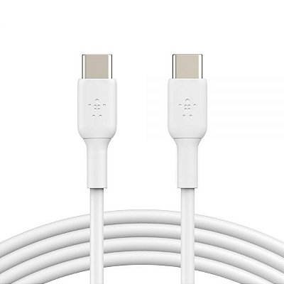 Cabo Usb-C A Usb-C Belkin Cab003Bt1Mwh - Branco 1 Metro