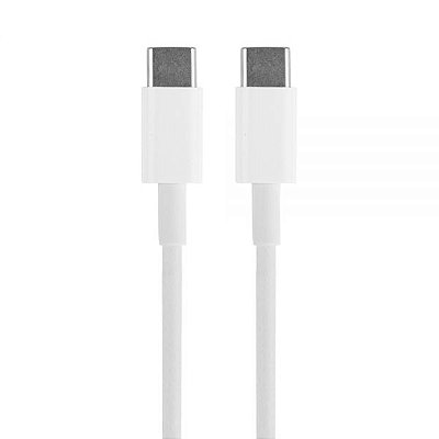 Cabo Usb-C A Usb-C Hye Hye180C - Branco 1 Metro
