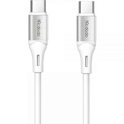 Cabo Usb-C Para Usb-C Mcdodo Ca-2211 65W - Branco 1.2 Metros